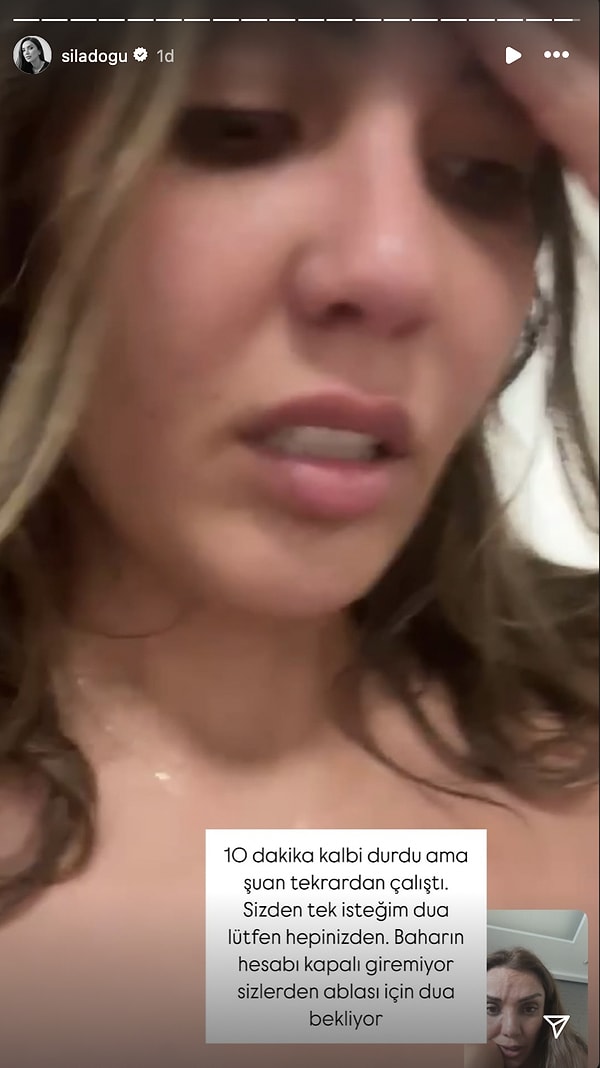 Dilan Polat'ın ablası Sıla Doğu, Nihal Candan'ın kız kardeşiyle yaptığı videolu görüşmeden ekran görüntüsü paylaştı.