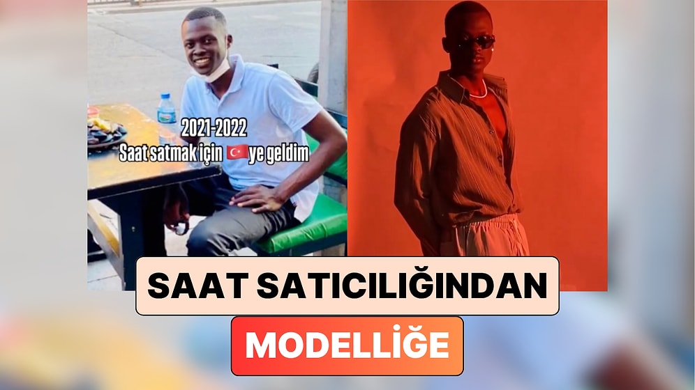 2021'de Türkiye'ye Saat Satmak İçin Geldiğini Söyleyen Afrikalı Genç Yıllar İçinde Yaşadığı Değişimi Paylaştı