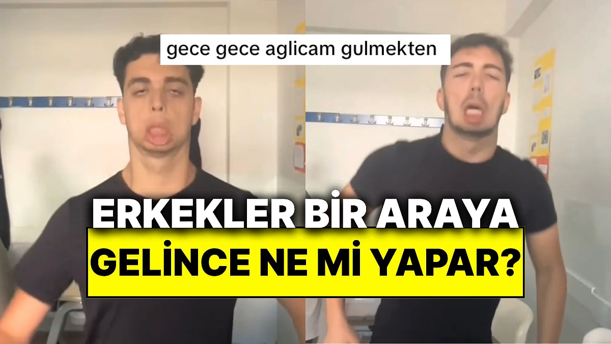 Ağır Çekim ile Zıplama Akımına Katılan Gençlerin Yüzlerinin Hali Karşısında Kahkahalar Koptu