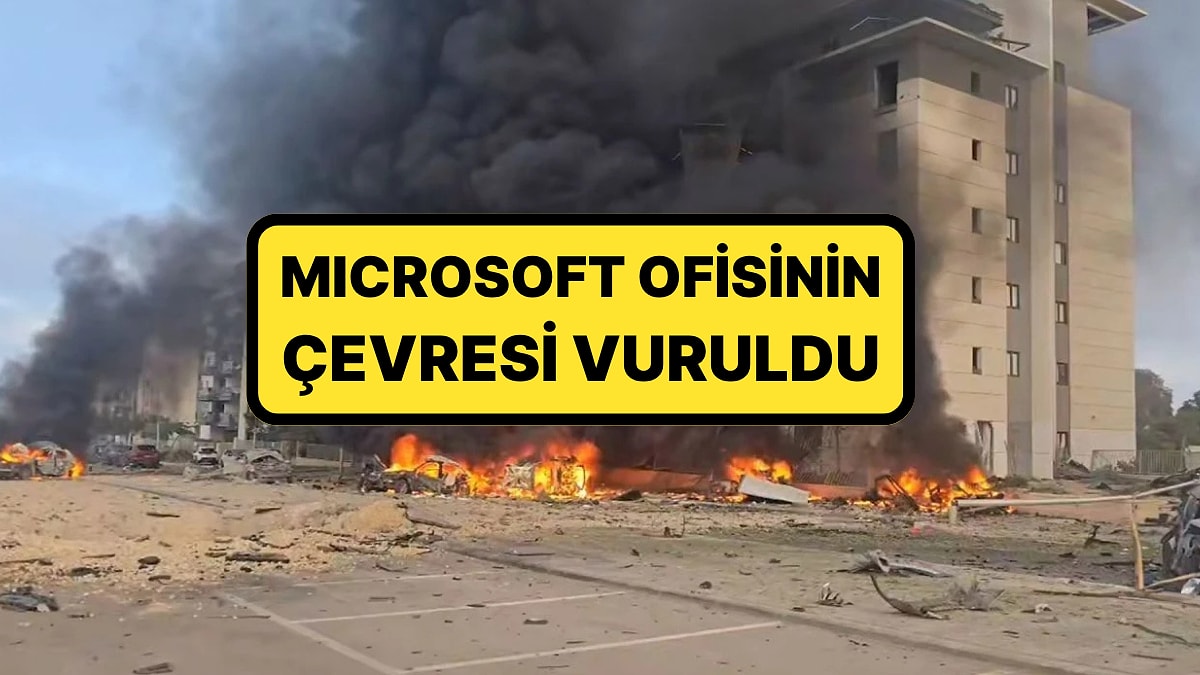 İran&apos;dan İsrail&apos;e Yeni Füze Saldırı: Microsoft Ofisinin Çevresi Vuruldu