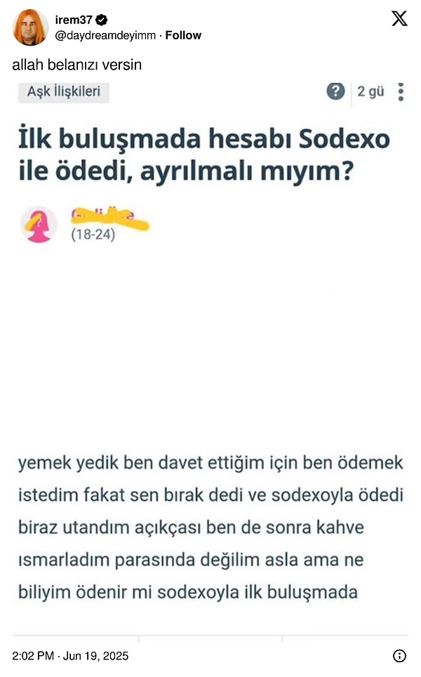Paylaşım böyle; Görseli