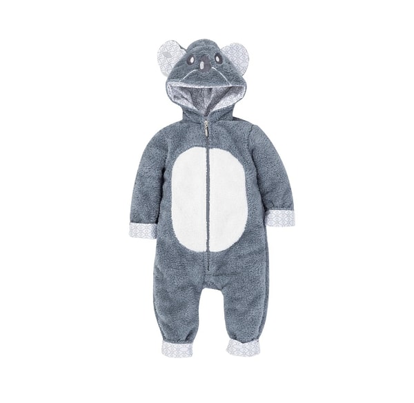 Gezenbebe Hero Kahraman Kapüşonlu Welsoft Bebek Tulum