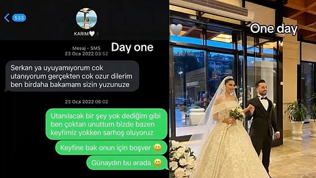 Çiftlerin İlk Tanıştığı Mesajı Paylaştığı "One Day or Day One" Akımı Dillere Düştü
