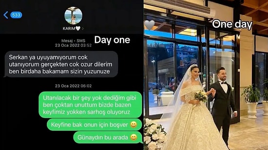 Çiftlerin İlk Tanıştığı Mesajı Paylaştığı "One Day or Day One" Akımı Dillere Düştü