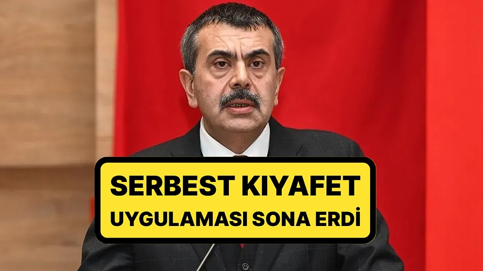 Bakan Tekin Duyurdu: Okullarda Serbest Kıyafet Uygulaması Sona Erdi, Forma Geri Geliyor