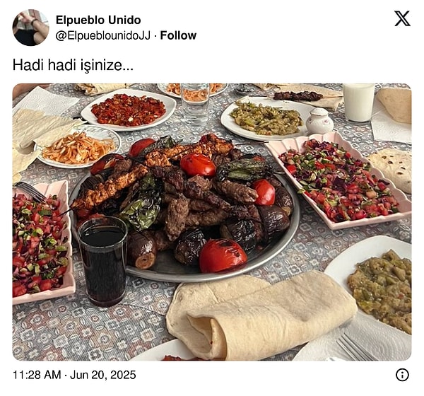 Kebap da kültürümüzün bir parçası...