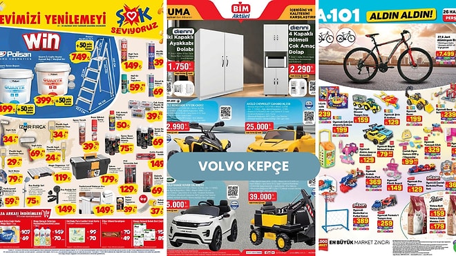 İndirim Günleri Başlıyor! 20 Haziran - 27 Haziran Haftasında A101 ve BİM Aktüel Ürünler Listesinde Ne Var?