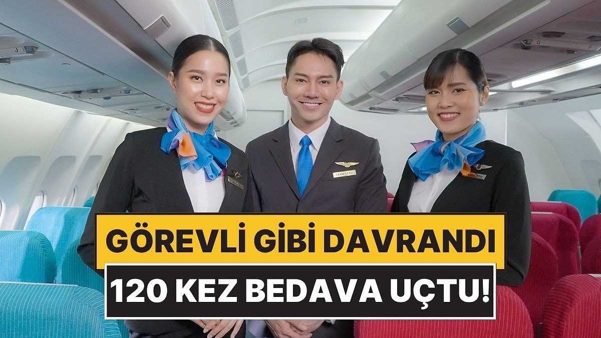 Amerika&apos;da Bir Adam Uçuş Görevlisi Gibi Davranıp 120 Kez Bedava Uçtu