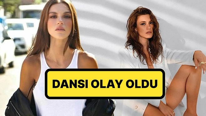 Katar'da Tatil Yapan Yüsra Geyik'ten Kumsalda Bikinili Dans Şovu