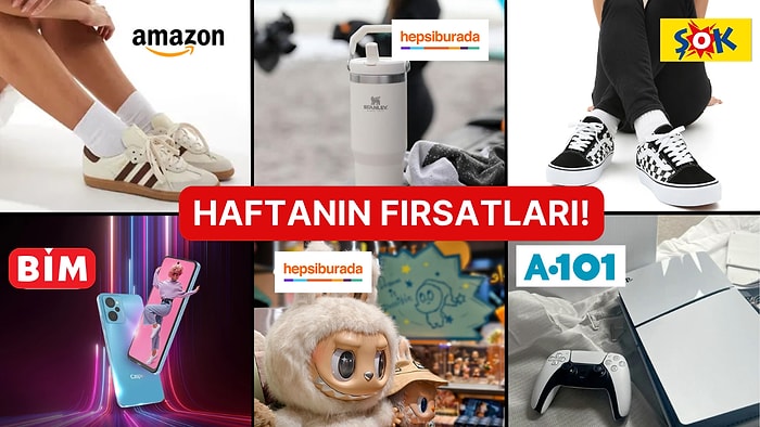 Haftanın Tüm İndirimleri Burada! Hepsiburada'dan Amazon'a Dikkat Çeken İndirimler ve Aktüel Katalogları