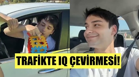 Ehliyete Gelen IQ Sınırına İçerik Üreticisi Berk Keklik’ten Olası IQ Testi Parodisi Güldürdü