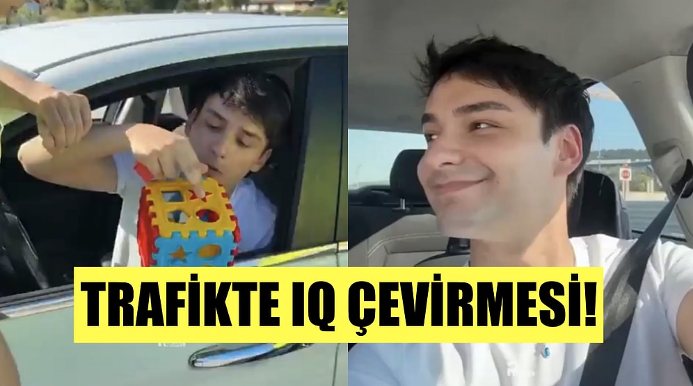 Ehliyete Gelen IQ Sınırına İçerik Üreticisi Berk Keklik’ten Olası IQ Testi Parodisi Güldürdü