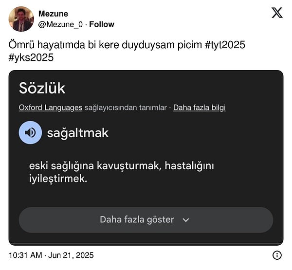 Valla biz de ilk kez duyuyoruz.