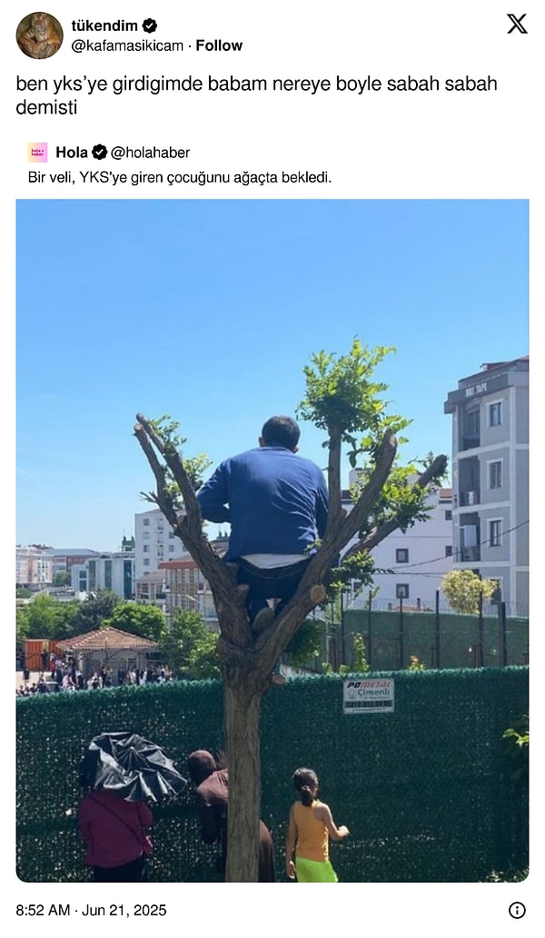 Çok ilgiliymiş.