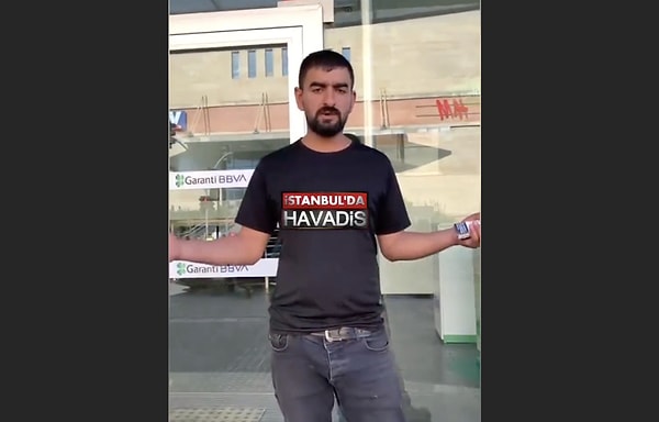 "Kafam güzeldi arabada yatmışım. Ben de o halimi beğenmedim."