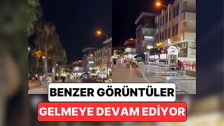 Tatil Beldelerinden Benzer Görüntüler Gelmeye Devam Ediyor: Didim Sokakları da Bomboş