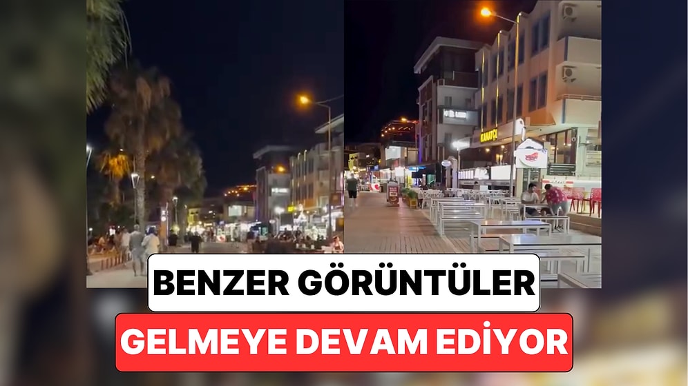 Tatil Beldelerinden Benzer Görüntüler Gelmeye Devam Ediyor: Didim Sokakları da Bomboş