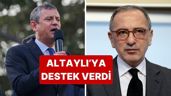 CHP Genel Başkanı Özgür Özel, Gözaltına Alınan Fatih Altaylı'ya Destek Verdi