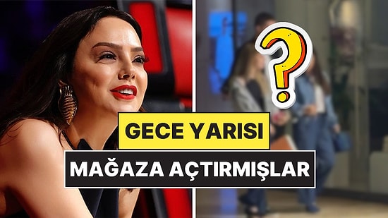 Alara Annesinin Boyunu Geçmiş: Ebru Gündeş Eşi Murat Özdemir ve Kızıyla Gece Yarısı Alışverişte Yakalandı!