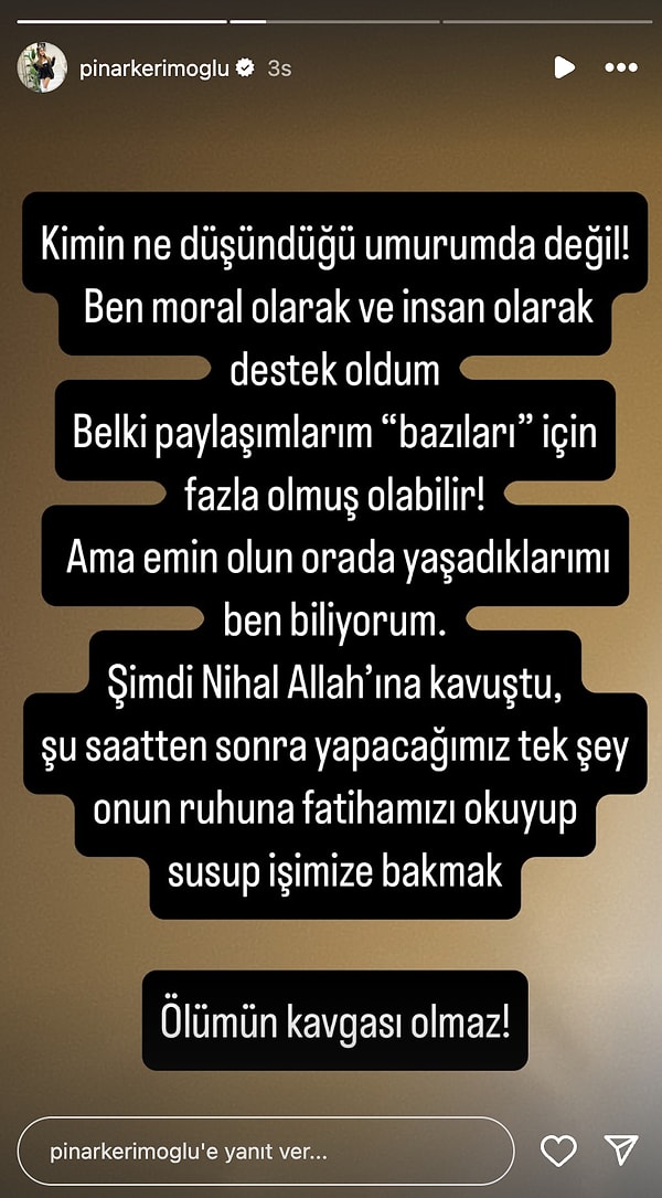 "Kimin ne düşündüğü umurumda değil!"