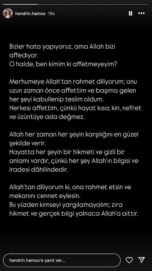Geçtiğimiz saatlerde bir gelişme daha yaşandı. Bugüne dek konuya dair hiçbir açıklamada bulunmayan Faruk Çiçek'in eski eşinden vefat eden Nihal Candan'a başsağlığı mesajı geldi.