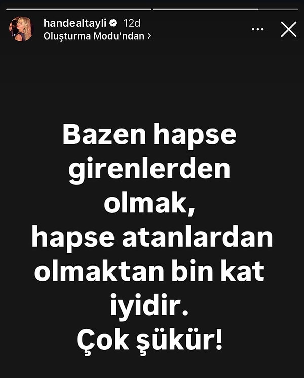 "Çok şükür" diyerek eşine destek oldu. Görseli