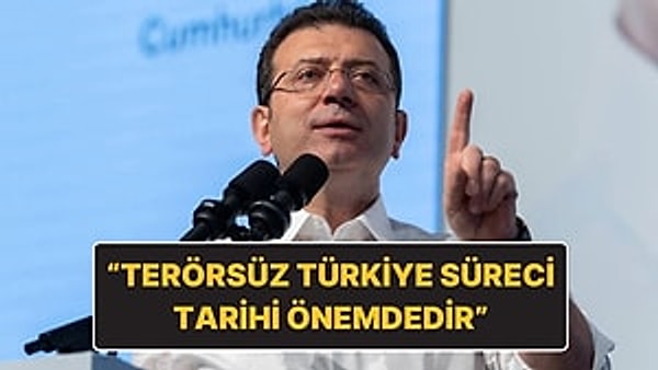 Ekrem İmamoğlu’ndan Barış Konferansına Mesaj: “Çözmemiz Gereken En Önemli Mesele Kürt Meselesidir”