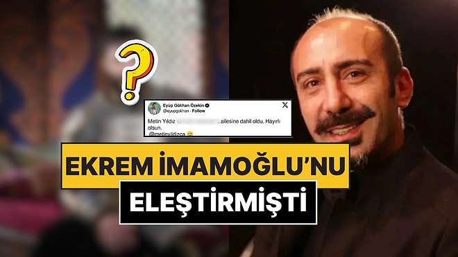 İmamoğlu'nun Tutuklanma Sürecindeki Tavrı Eleştirilmişti: ÇGHB Oyuncusu Metin Yıldız TRT 1 Dizisiyle Anlaştı!