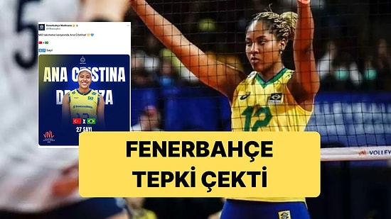 Fenerbahçe, Milli Takımımıza Karşı Oynayan Ana Cristina Paylaşımı ile Tepki Çekti