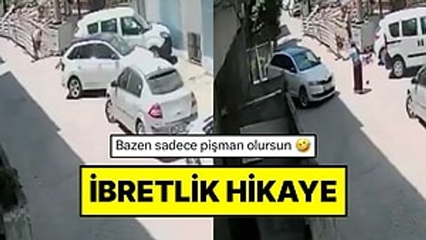 Kocaeli’nin Darıca ilçesinde ilginç bir kaza yaşandı