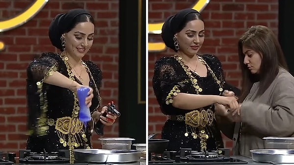 2. Geçtiğimiz sezon Ayşe'ye elenen yarışmacı, MasterChef'te yeniden şansını denedi. Görseli