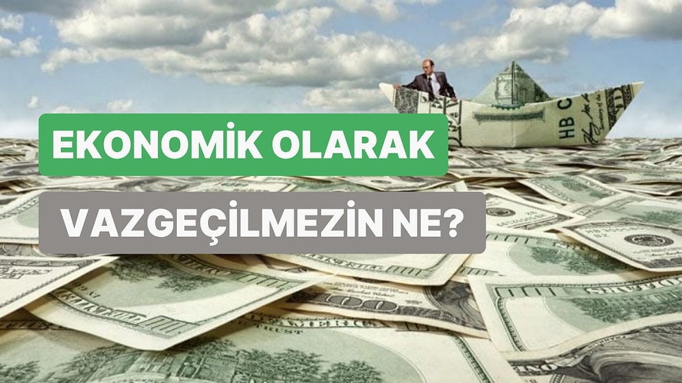 Senin Ekonomik Olarak Vazgeçemeyeceğin Şey Ne?