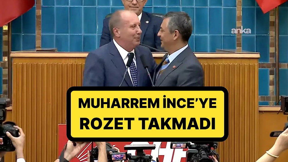 2021'de CHP'den Ayrılmıştı! Muharrem İnce CHP'ye Geri Döndü: "Buraya Kibir ve Pişmanlıkla Gelmedim"