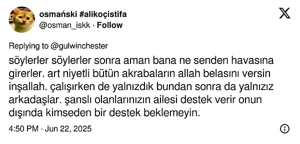 Gelen tepkiler ise şöyle; Görseli