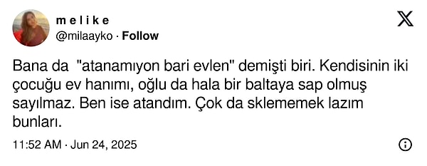 Destek mesajları da geldi...