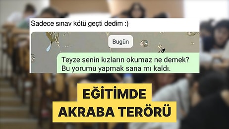 Sınavının Kötü Geçmesine Teyzesinin Verdiği Tepkiye İsyan Eden Öğrenci