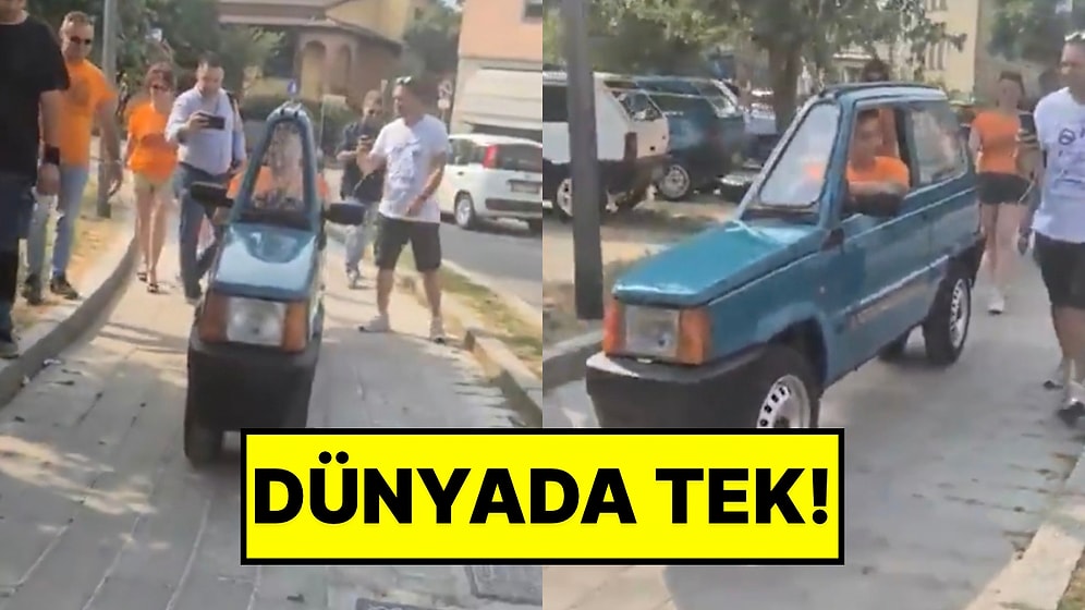 İtalya’da Bir Usta Dünyanın En Dar Arabasını Üretti: Görenler Şaşkınlığa Uğradı