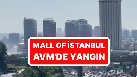 Mall Of İstanbul AVM'de Büyük Yangın Paniği!
