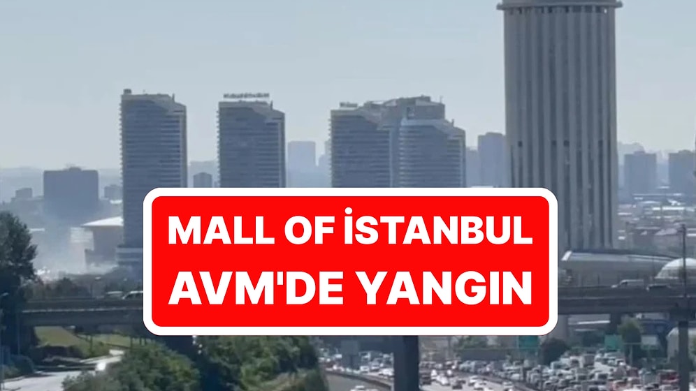 Mall Of İstanbul AVM'de Büyük Yangın Paniği!