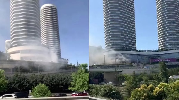 Edinilen bilgilere göre Başakşehir’de bulunan Mall of İstanbul alışveriş merkezinin geri dönüşüm deposunda henüz belirlenemeyen bir nedenle yangın çıktı. Görseli
