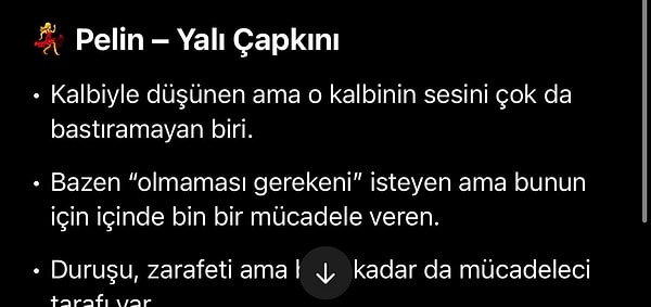 13. "Çığlık attım"