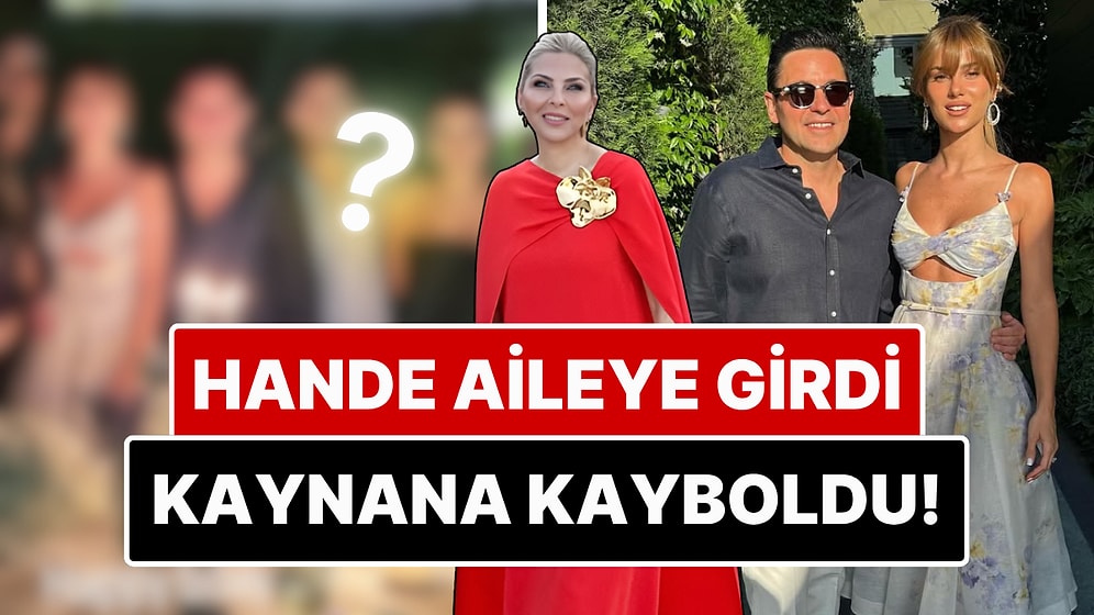 Kaynana Ortalıkta Yok: Aileye Giren Hande Erçel Müstakbel Kayınbiraderi Hacı Sabancı'nın Doğum Gününe Katıldı!