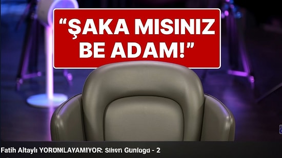 Fatih Altaylı’nın Boş Koltuklu Yeni Videosu ve Mektubu: "Şaka mısınız Be Adam!"