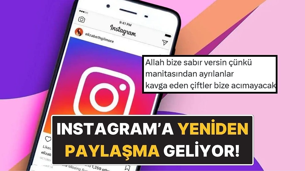 Instagram Yeniden Paylaşma Özelliğini Test Ediyor: Kullanıcılar Artık Gönderileri Tekrar Yayabilecek