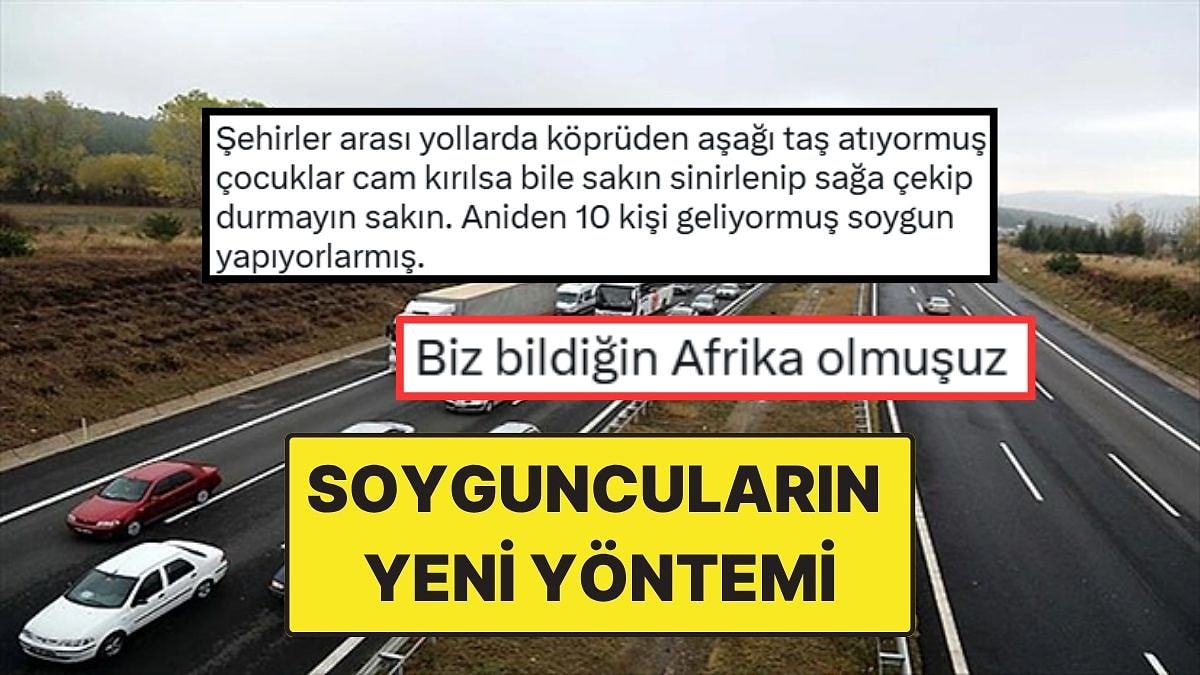 Soyguncuların Yeni Yöntemini Anlatan Bir Kullanıcı &quot;Yok Artık&quot; Dedirtti