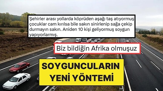Soyguncuların Yeni Yöntemini Anlatan Bir Kullanıcı "Yok Artık" Dedirtti