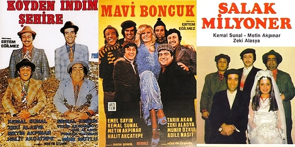 Metin Akpınar'ın Yer Aldığı Filmler
