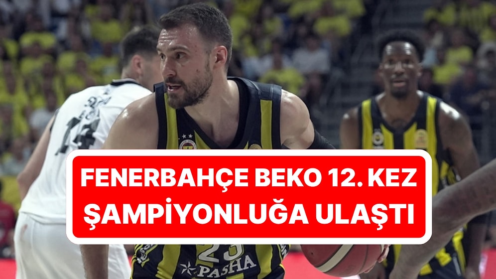 Türkiye Sigorta Basketbol Süper Ligi Şampiyonu Fenerbahçe Beko