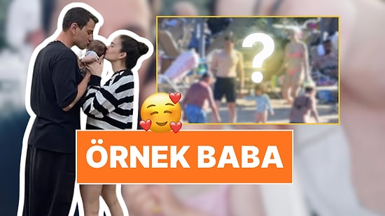 Örnek Baba: Biricik Eşiyle Tatile Çıkan Selahattin Paşalı, Minik Kızı Leyla Pera'yla Denizin Keyfini Çıkardı!