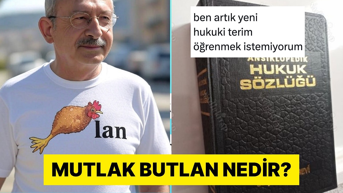 Siyasetin Kazandırdığı Yeni Kavramlardan &quot;Mutlak Butlan&quot; Kelimesi Timeline&apos;ın Gündeminde